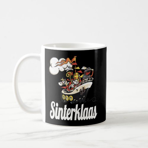 Sinterklaas Funny Sinterklaasboot Zwarte Piet Amer Coffee Mug