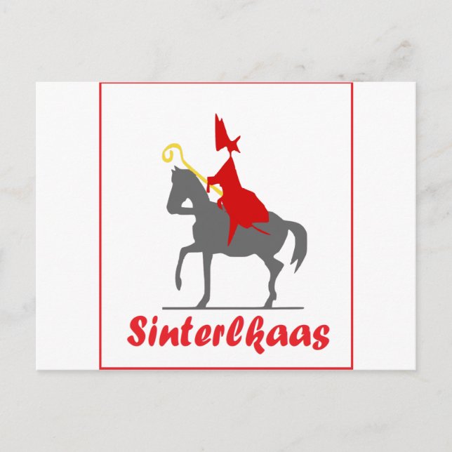 Sinterklaas Postcard (Front)