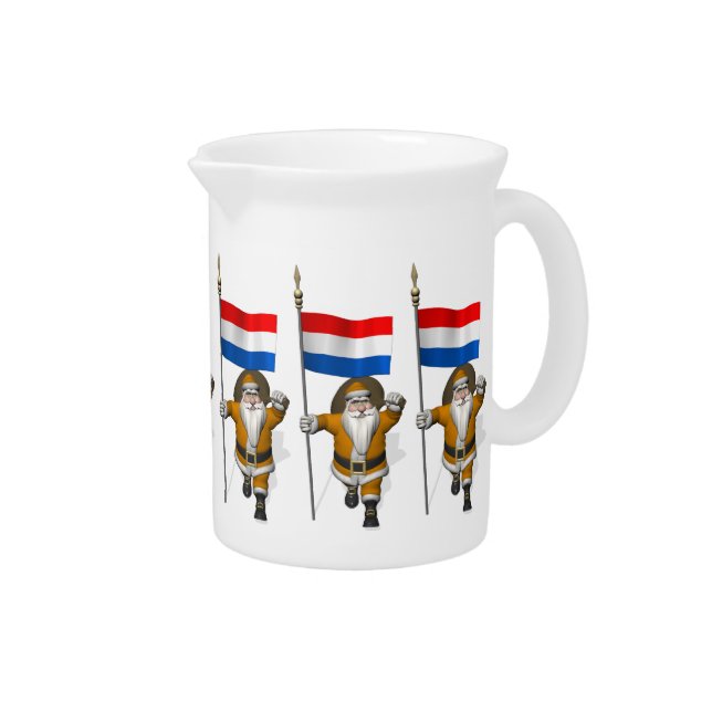 Sinterklaas With Ensign Of The Netherlands Pitcher (Right)