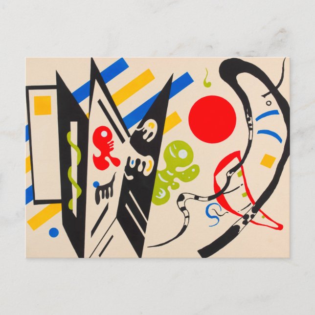 Sinthesi Stencil, 1935 by Wassily Kandinsky Postcard (Front)