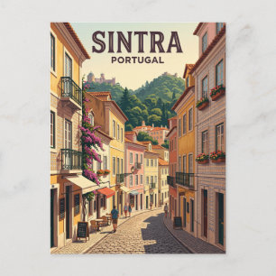 Sintra Historic Center, Sintra, Portugal Postcard
