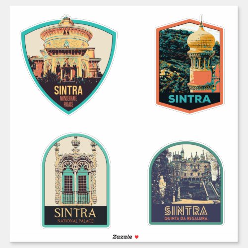 Sintra Portugal illustration pack Sticker