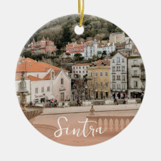 Sintra Portugal Keepsake Travel Ceramic Ornament
