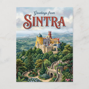 Sintra Portugal Postcard