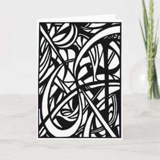 Sinuous Greeting Card