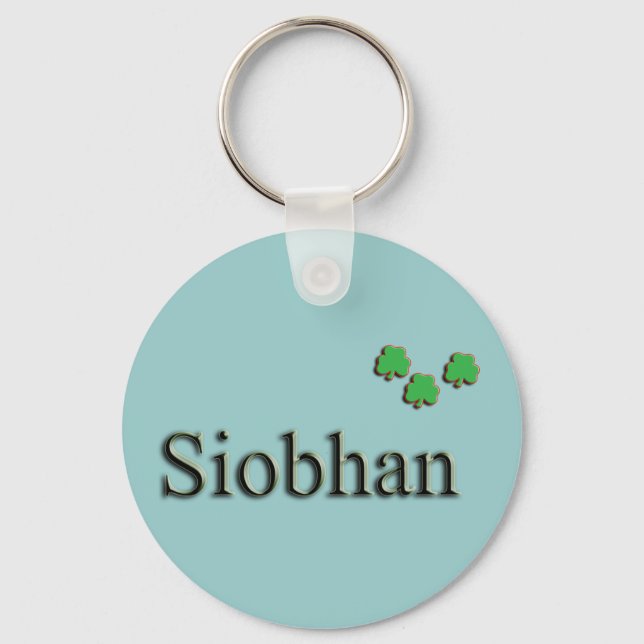 Siobhan Irish Keychain (Front)