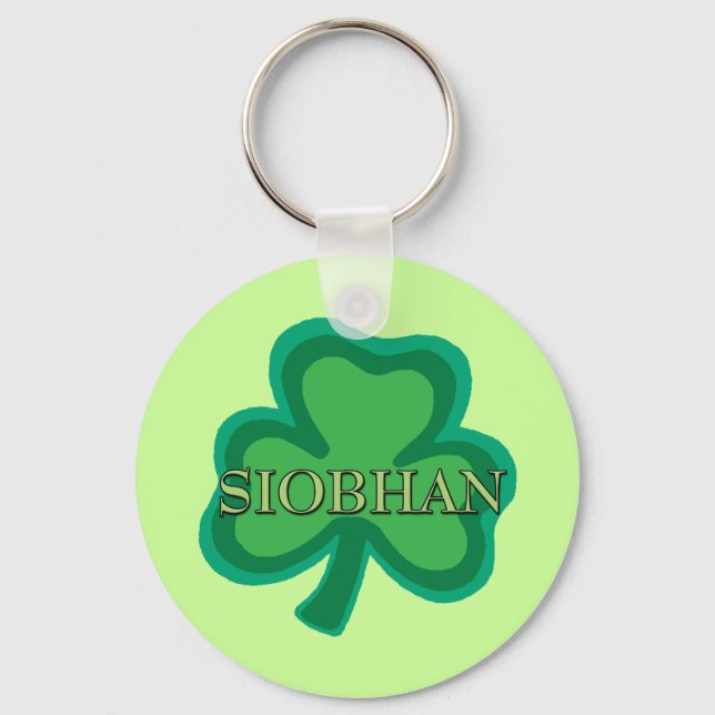 Siobhan Irish Keychain (Front)