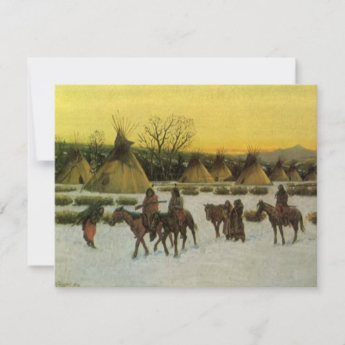 Sioux Camp at Wounded Knee by John Hauser