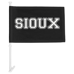 Sioux Car Flag