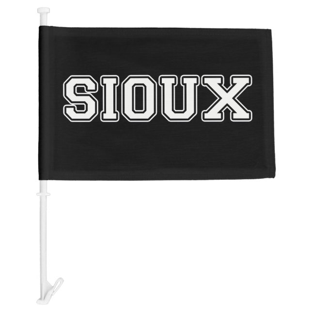 Sioux Car Flag (Front)