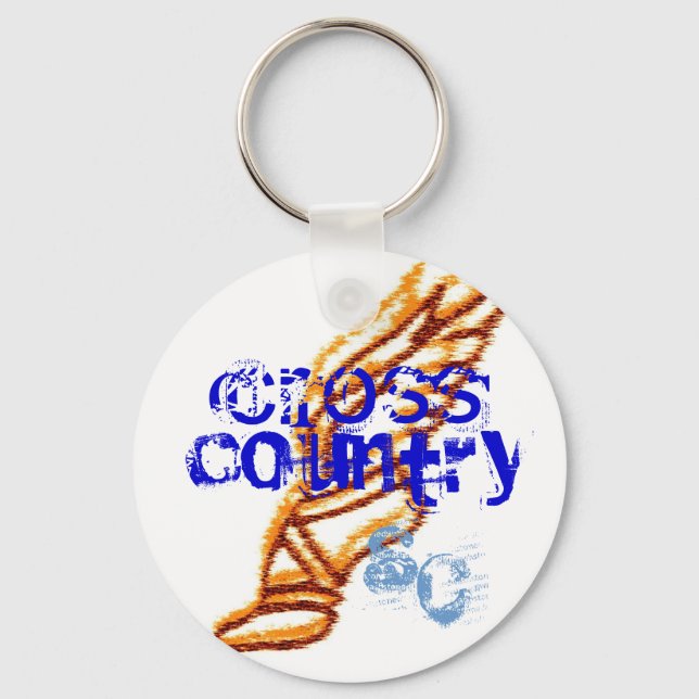 Sioux Center cross country Keychain (Front)
