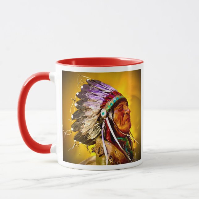 "Sioux Chief" Mug (Left)