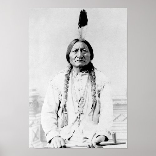 Sioux Chief Sitting Bull Poster