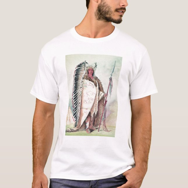 Sioux chief, 'The Black Rock' T-Shirt (Front)