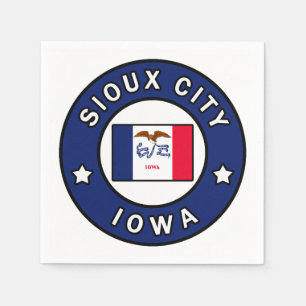 Sioux City Iowa Napkins