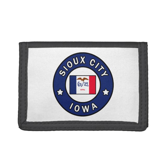 Sioux City Iowa Trifold Wallet (Front)