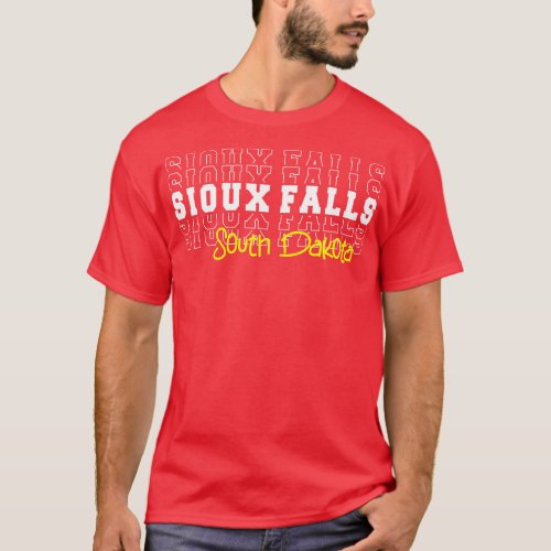Sioux Falls city South Dakota Sioux Falls SD T_Shirt