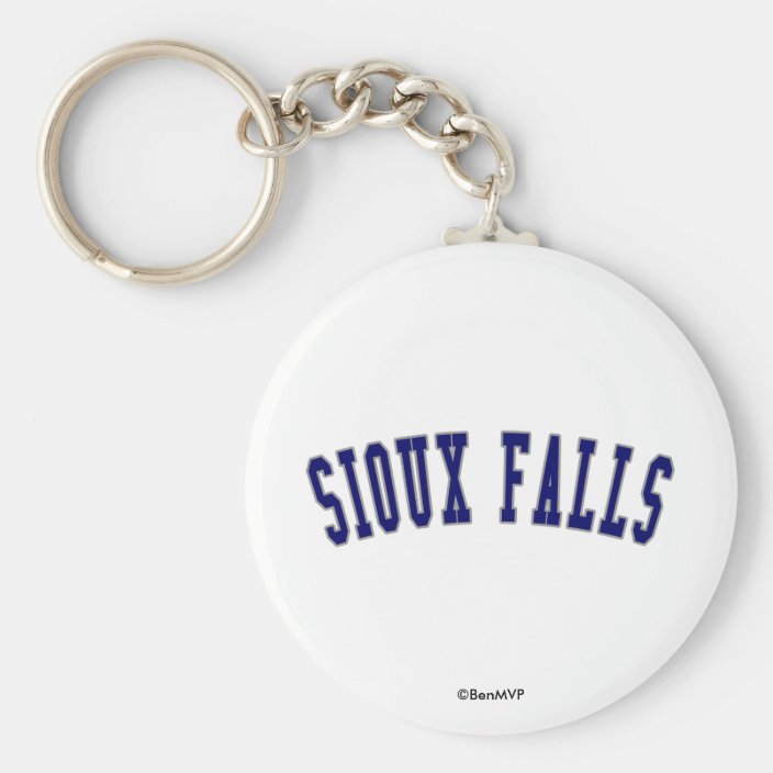 Sioux Falls Key Chain