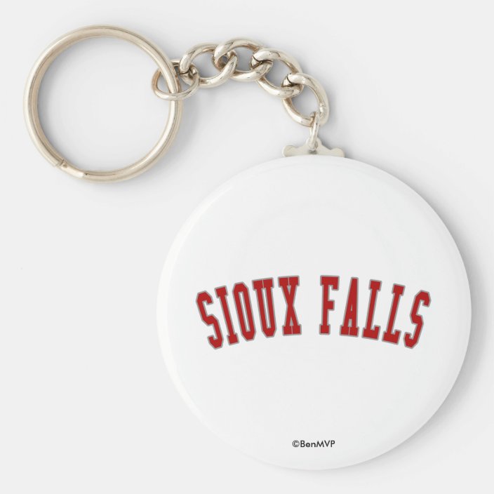 Sioux Falls Keychain