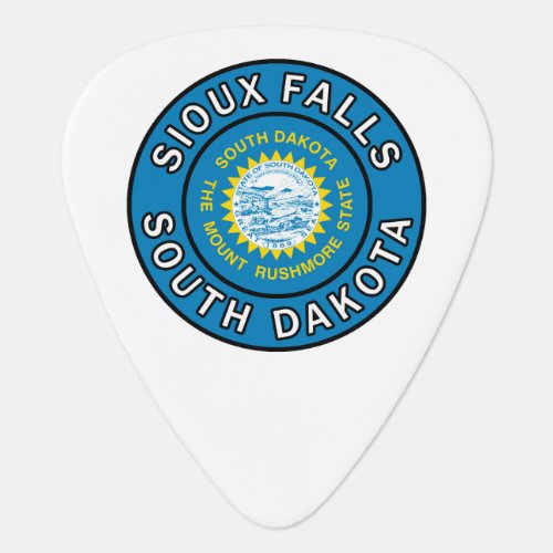 Sioux Falls South Dakota Guitar Pick