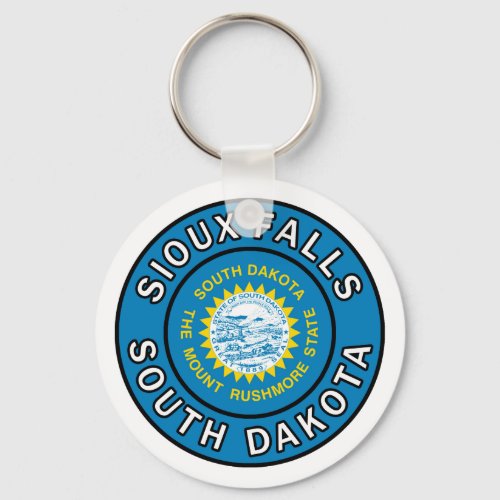 Sioux Falls South Dakota Keychain