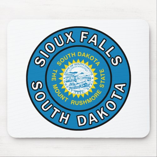 Sioux Falls South Dakota Mouse Pad