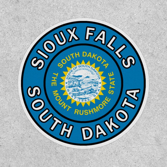 Sioux Falls South Dakota Patch (Front)
