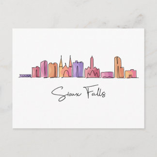 Sioux Falls SOUTH DAKOTA Postcard