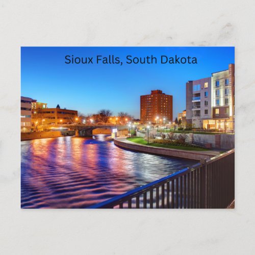 Sioux Falls South Dakota Postcard