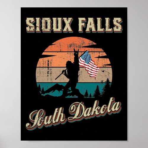 Sioux Falls South Dakota Poster