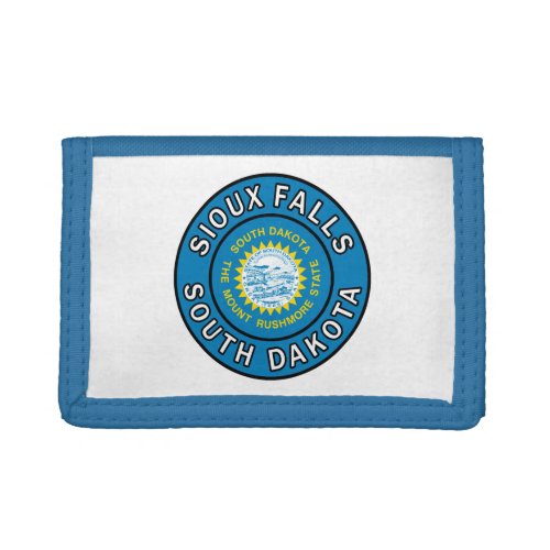 Sioux Falls South Dakota Trifold Wallet