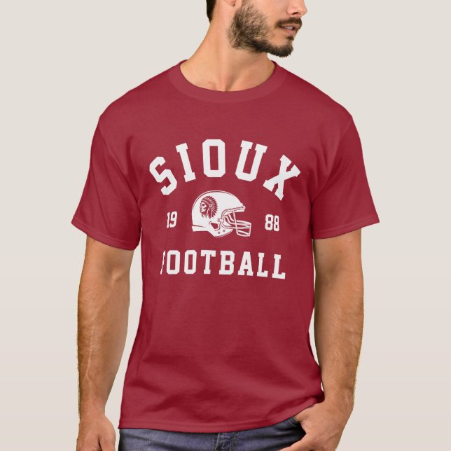 Sioux Football  T-Shirt (Front)