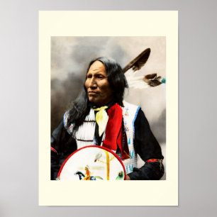 Sioux Indian Chief Poster