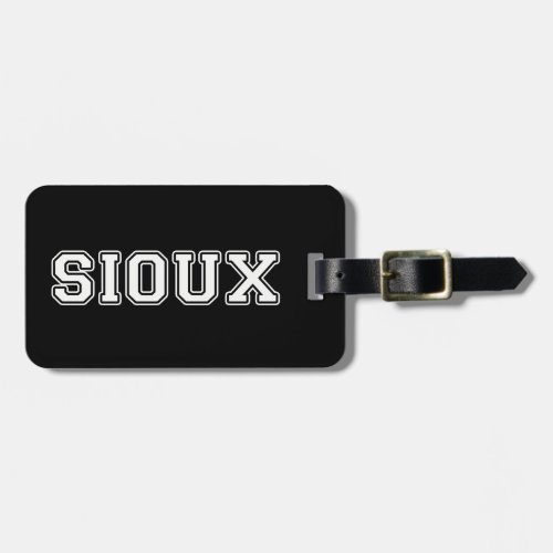 Sioux Luggage Tag