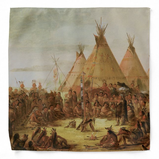 Sioux War Council Bandana (Front)