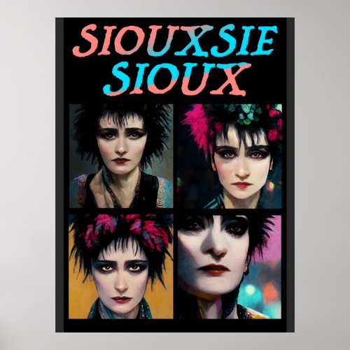 Siouxsie and the Banshees Poster