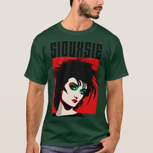 Siouxsie Sioux Original Design T_Shirt