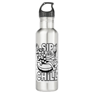 Sip And Chill Stainless Steel Water Bottle