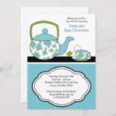 Sip and See Baby Shower Invitation (Front/Back)