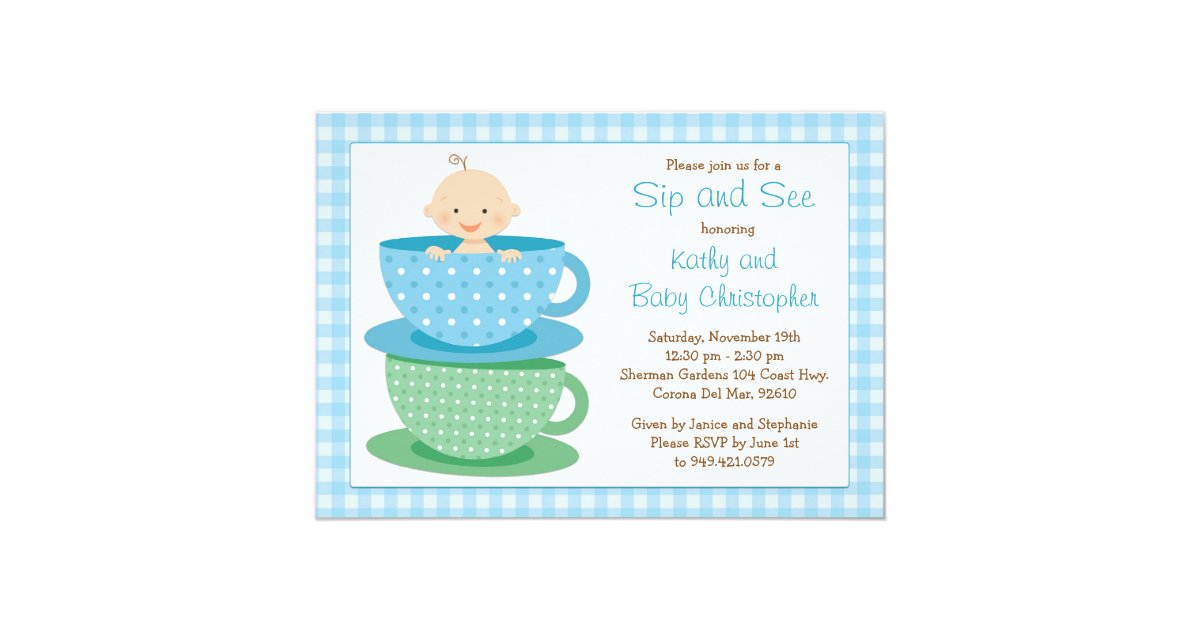 Sip And See Invitations And Tiny Prints 3