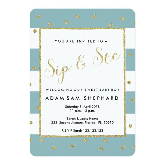 sip and see invite