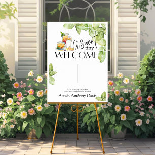 Sip and See Welcome Sign