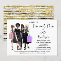 Sip and Shop New Boutique Opening