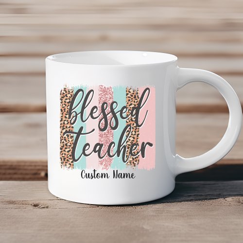 Sip  Be Blessed Mug _ Teacher Gift Customizable 