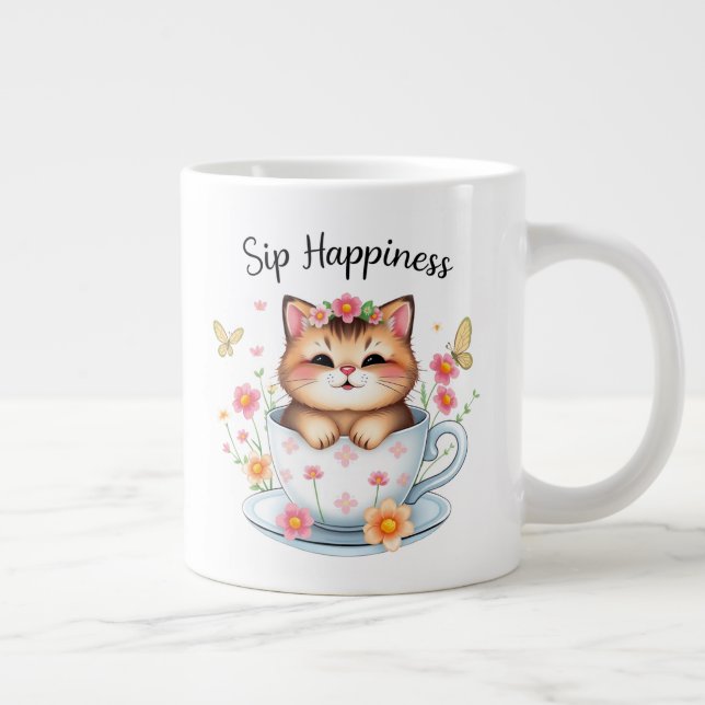 Sip Giant Coffee Mug (Right)