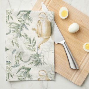 Sip Happens: Brew-teaful Moments Await! Kitchen Towel