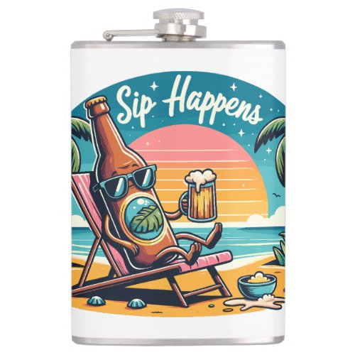 Sip Happens Flask