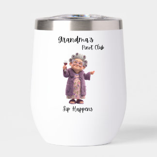 Sip Happens Grandma Wine Tumbler