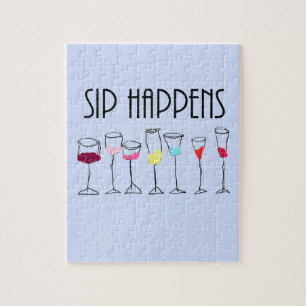 SIP HAPPENS JIGSAW PUZZLE