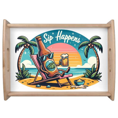 Sip Happens Serving Tray